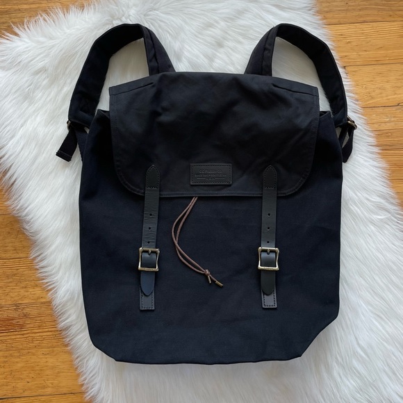 LIKE NEW Filson Ranger twill canvas and leather backpack - Picture 7 of 16